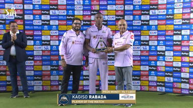 IPL 2026 M56: GT vs SRH - Player of the Match - Kagiso Rabada
