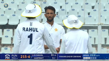 Ranji Trophy 2025-26, Punjab vs Karnataka: Prasidh Krishna's aggressive spell of 3/49