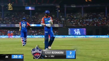 M62: RCB vs DC – Kumar Kushagra Wicket