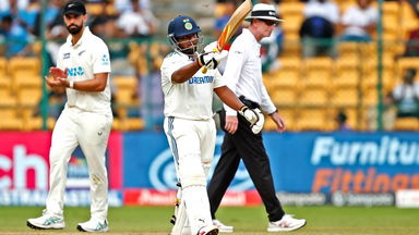 Maiden Test Ton: Super Sarfaraz Khan's scintillating 150(195)
