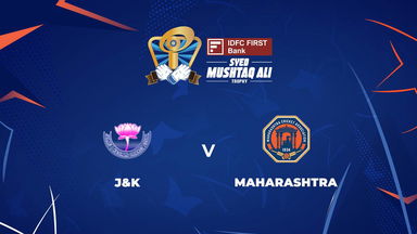 SMAT 2025, J&K vs Maharashtra: Match Highlights