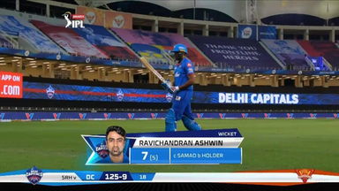 M47: SRH vs DC – Ravichandran Ashwin Wicket