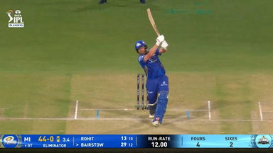 IPL 2025 Eliminator: GT vs MI - Jonny Bairstow Six