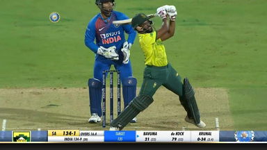 IND vs SA 2019, 3rd T20I: Temba Bavuma Six