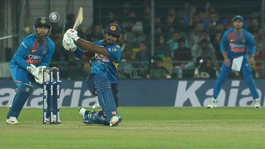 IND vs SL 2020, 2nd T20I: Kusal Perera Six