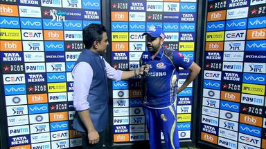 M55: DD vs MI – Rohit Sharma Interview