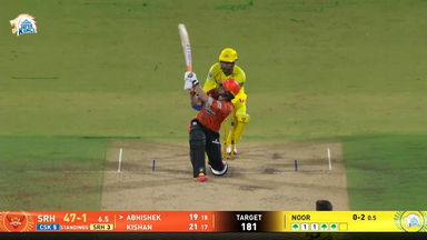IPL 2026 M63: CSK vs SRH - Abhishek Sharma Six