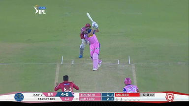 M32: KXIP vs RR – Jos Buttler Six