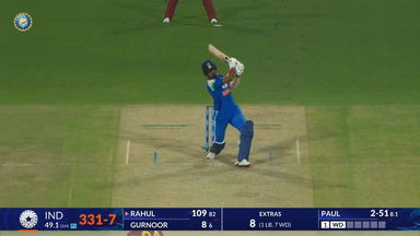 IND vs WI 2026, 3rd ODI: KL Rahul Six