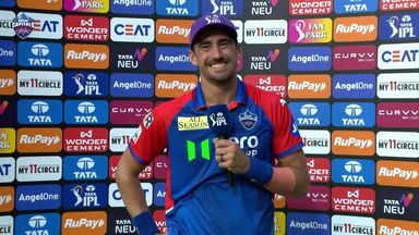 IPL 2025 M10: DC vs SRH - Mitchell Starc Interview