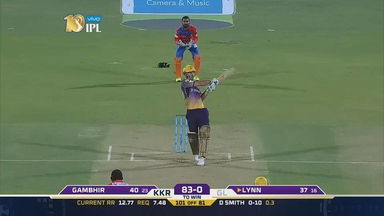 M3: GL vs KKR – Chris Lynn Six