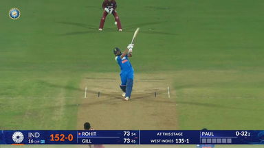 IND vs WI 2026, 2nd ODI: Rohit Sharma Six