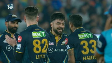 M35: GT vs MI – Fall of Wickets