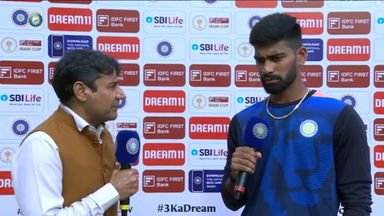 Z R IRANI CUP  2023/24, Saurashtra vs Rest of India: Parth Bhut Interview