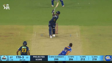IPL 2025 M09: GT vs MI - Sherfane Rutherford Six