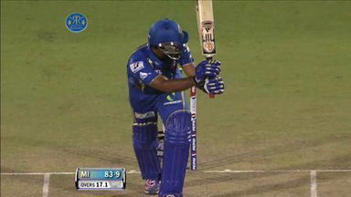 M23: RR vs MI – Ambati Rayudu Wicket