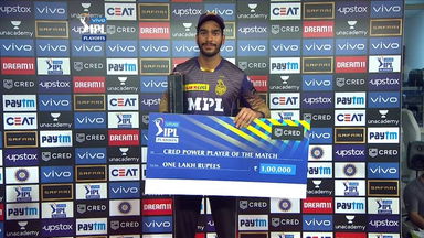 Q2: KKR vs DC  – CRED Power Player of the Match – Venkatesh Iyer
