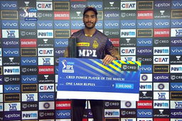 Q2: KKR vs DC  – CRED Power Player of the Match – Venkatesh Iyer