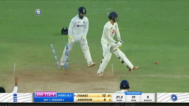 IND vs ENG 2021, 3rd Test, Day 1: Ben Foakes Wicket