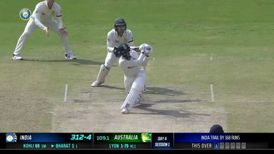 IND vs  AUS 2023, 4th Test: Srikar Bharat Six