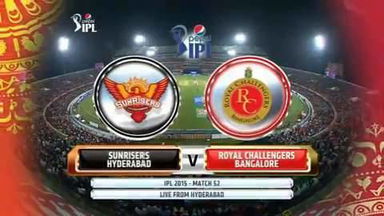 IPL 2015 M52: SRH vs RCB – Match Highlights
