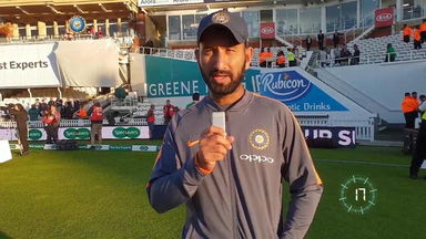 Pujara takes the 60-second match report challenge
