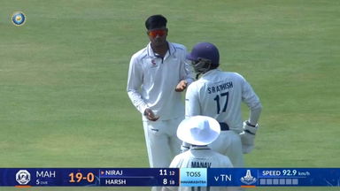 COL C K NAYUDU TROPHY 2025-26, Tamil Nadu vs Maharashtra, Final: P Vignesh spins a web with 4/78