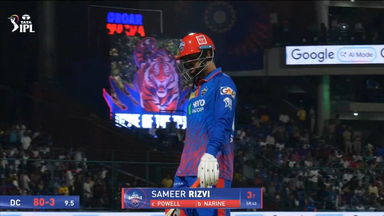 IPL 2026 M51: DC vs KKR - Sameer Rizvi Wicket
