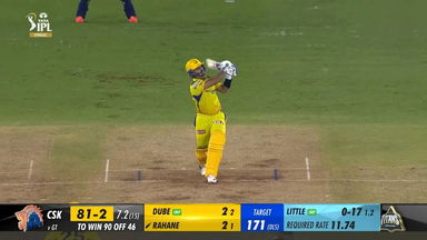 Final: CSK vs GT – Ajinkya Rahane Six