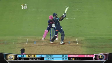 M24: RR vs GT – Hardik Pandya Six