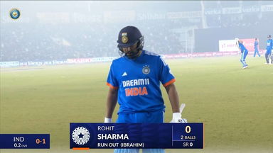 IND vs AFG 2024, 1ST T20I: Rohit Sharma Wicket