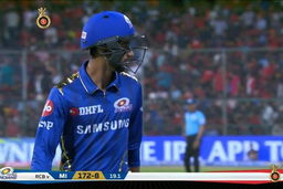 M07: RCB vs MI – Mayank Markande Wicket
