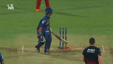 Game of inches: Badoni ramps one for six but ends up getting hit-wicket