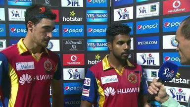 M26: DD vs RCB – Mitchell Starc & Varun Aaron Interview