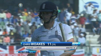 IND vs ENG 2016 - 4th Test, day 2 : Chris Woakes Wicket