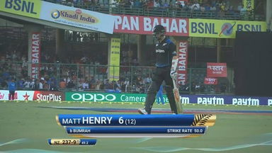 IND vs NZ 2016, 2nd ODI: Matt Henry Wicket