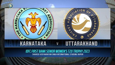 Senior Women's T20 Trophy 2023 PQF 1: Karnataka vs Uttarakhand: Match Highlights