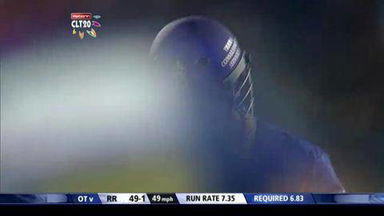M18: RR vs OT –  Rahul Dravid c NL McCullum b Beard