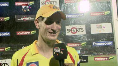 CLT20 2013 M21: RR vs CSK  –   Interview – Chris Morris