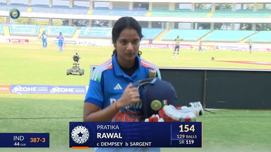 IND-W vs IRE-W 2025, 3rd ODI: Pratika Rawal Wicket