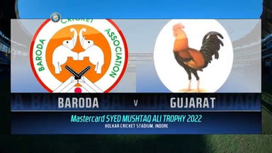 Syed Mushtaq Ali Trophy 2022, Baroda vs Gujarat: Match Highlights