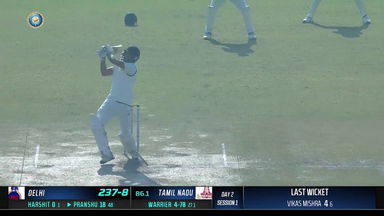 Ranji Trophy  2022/23, Delhi vs Tamil Nadu: Super sixes