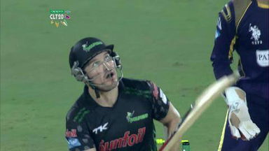 M18: KKR vs DOL –  Morne van Wyk Wicket