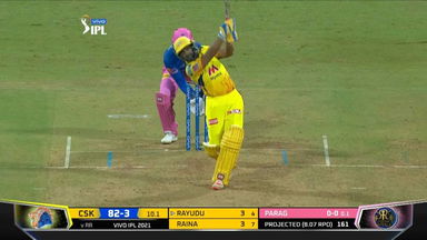 M12: CSK vs RR   – Ambati Rayudu Six