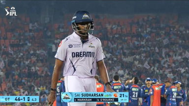 IPL 2025 M64: GT vs LSG - Sai Sudharsan Wicket
