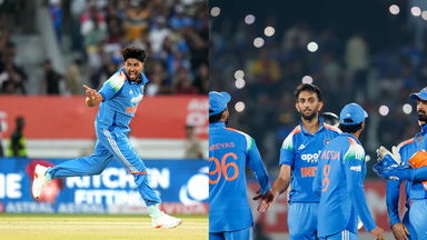 Rattled x 2, courtesy Harshit Rana & Prasidh Krishna