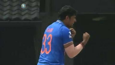 India 'A' vs Aus 'A' - Final ODI : Fall of wickets