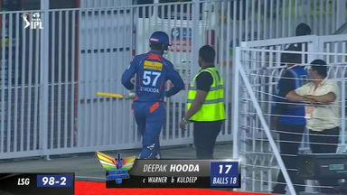 M03: LSG vs DC – Deepak Hooda Wicket