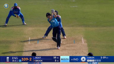 IND vs ENG 2025, 2nd ODI: Harry Brook Six