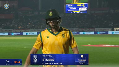 IND vs SA 2025, 3rd T20I: Tristan Stubbs Wicket
